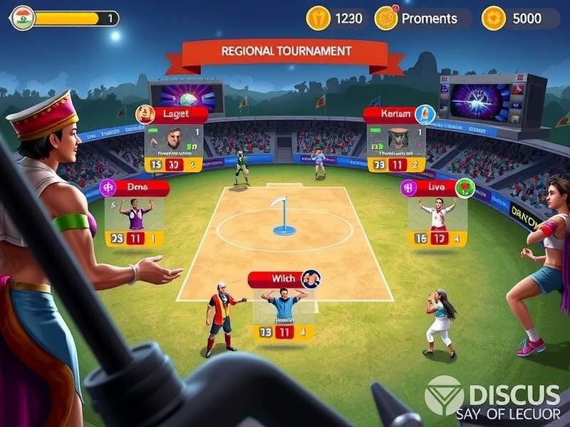 Discus Dynasty India Gameplay Screenshot